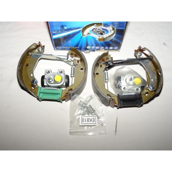 Kit frein arriere prémonté 180x42mm montage lucas Requal RSK095 pour renault clio 1 