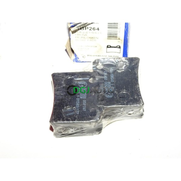 Jeux 4 plaquettes de frein arriere montage teves Requal RBP264 pour ford escort 5 6 7 V VI VII orion 3 III kia sephia shuma 