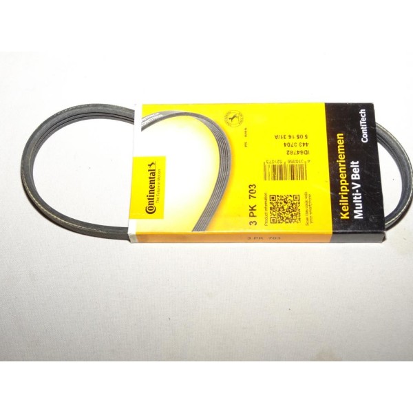 Courroie accessoire Continental 3PK703 pour renault clio 1 I 1.2 1.4 essence 