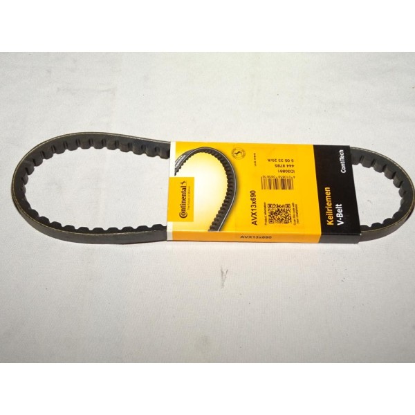 Courroie alternateur 13x690 Continental AVX13x690 pour alfa romeo citroen mercedes saviem volvo 