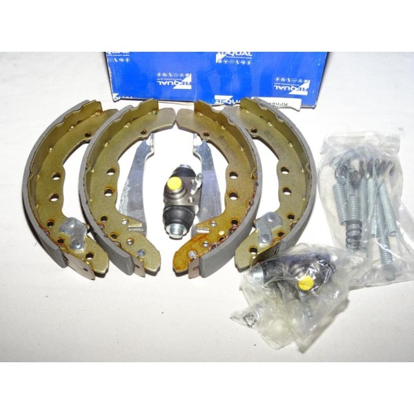 Kit frein arriere 230x40mm montage teves Requal RPK046 pour audi 80 100 seat inca volkswagen caddy 1 2 I II golf 3 III passat B3