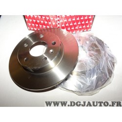 Paire disques de frein arriere plein 264mm diametre Red top REDD060 pour astra G H corsa C mervia A B zafira A B