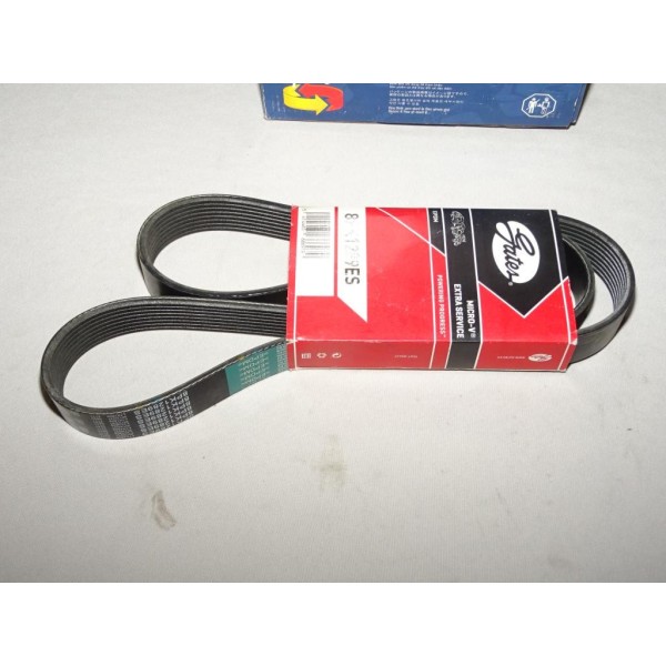 Courroie accessoire Gates 8PK1289ES pour mercedes econic 1823 L LL 