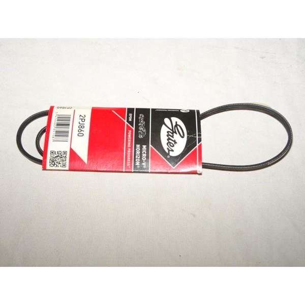 Courroie accessoire Gates 2PJ860 pour mercedes classe E W210 seat cordoba 1 I ibiza 2 II inca toledo volkswagen caddy 2 II corra