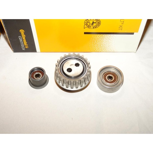 Ensemble galets tendeur + enrouleurs courroie de distribution (non incluse) Continental CT589K2 pour BMW serie 3 5 E34 E36 316 3