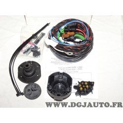 Faisceau attelage attache remorque 7 poles specifique ECS AU008BB pour audi A6 de 1998 à 2002