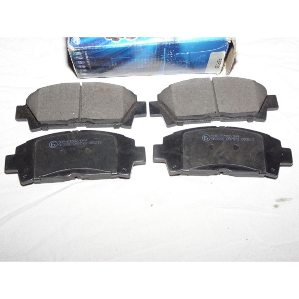 Jeux 4 plaquettes de frein avant montage akebono Requal RBP229 pour toyota avensis T22 carina T19 MR2 W20 