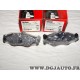 Jeux 4 plaquettes de frein arriere montage teves Eicher 101220309 pour mercedes sprinter W901 W902 W903 W904 LT28 LT35 LT46