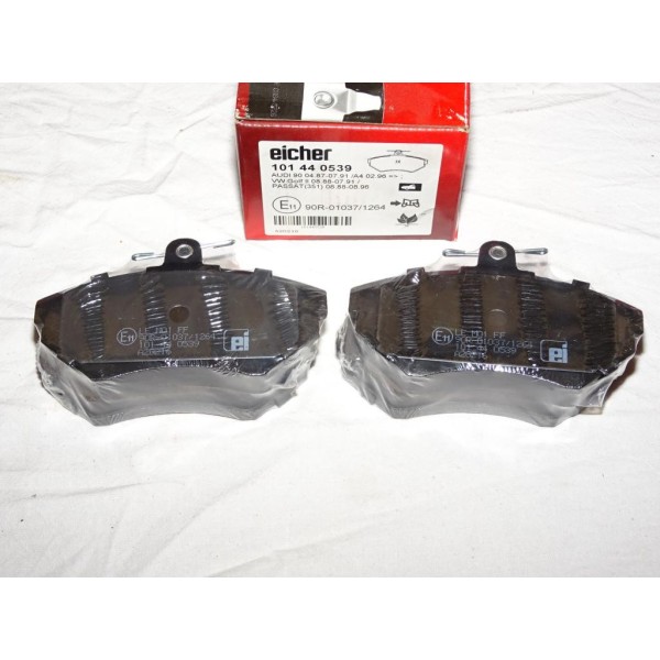 Jeux 4 plaquettes de frein avant montage lucas Eicher 101440539 pour audi A4 80 90 100 200 quattro coupé cabriolet volkswagen go