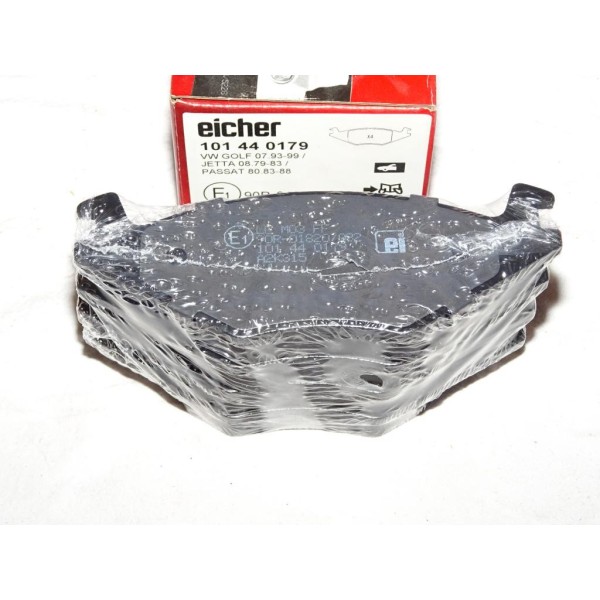 Jeux 4 plaquettes de frein avant montage vag Eicher 101440179 pour seat cordoba 1 ibiza 2 II volkswagen golf 3 III jetta 2 II pa