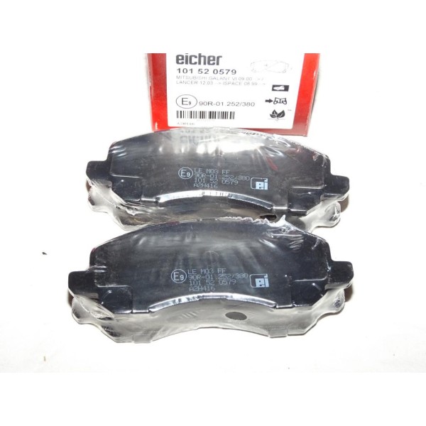 Jeux 4 plaquettes de frein avant montage akebono Eicher 101520579 pour chrysler sebring citroen C4 aircross dodge avenger calibe