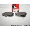 Jeux 4 plaquettes de frein avant montage bosch Eicher 101590299 pour ford mondeo 3 III jaguar X-type xtype