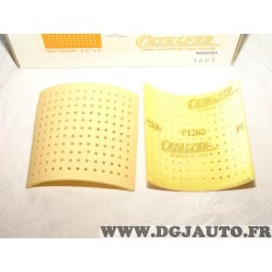 Boite 47 bandes de poncage P1200 115x125mm sponge paper Catalfer 27651200 