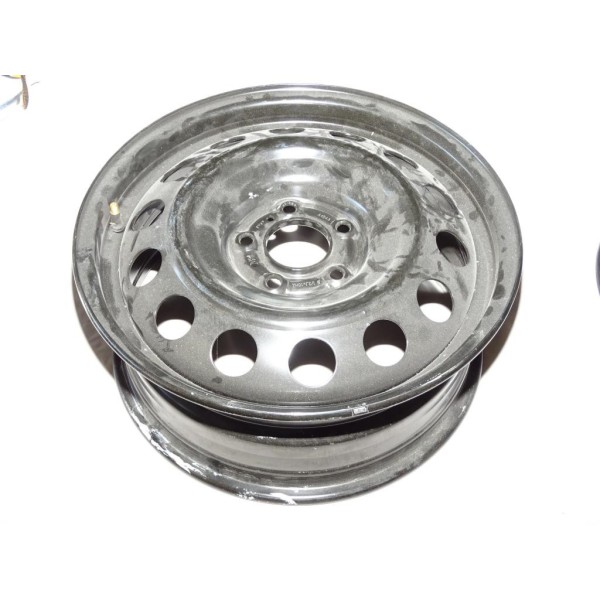 Jante tole 5 trous 6.5x16 15" 15 pouces ET47 MWFR KBA44552 R1-1887 pour citroen C4 picasso 2 II berlingo 3 III peugeot partner 3