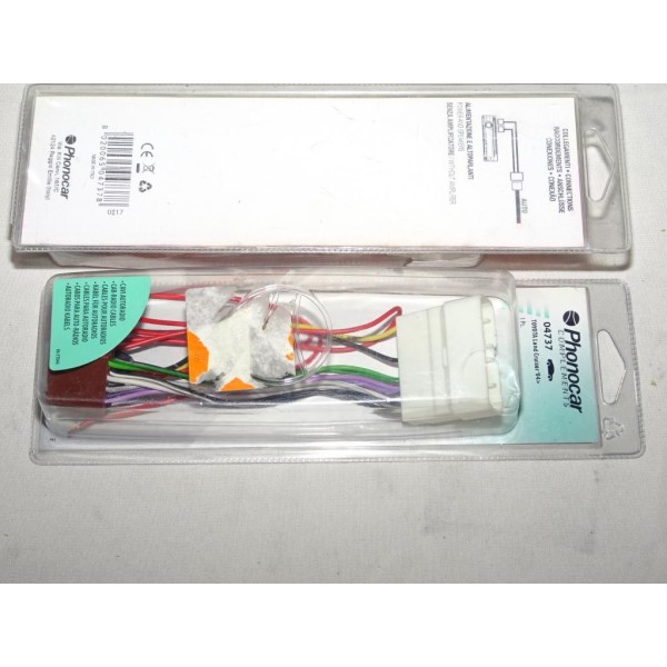 1 Faisceau cables connecteur branchement poste radio autoradio Phonocar 04737 pour toyota land cruiser partir de 2004 