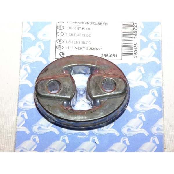 1 Silent bloc fixation silencieux echappement Bosal 255051 pour ford fiesta 4 IV mondeo 1 2 3 I II III transit 4 6 IV VI 