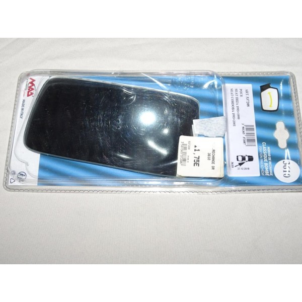 Vitre miroir glace retroviseur avant droite MAD 3610 537208 pour seat ibiza cordoba de 1993 à 1999 