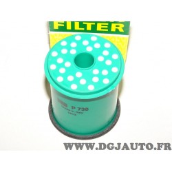 Filtre à carburant gazoil Mann filter P738X pour fiat ulysse lancia zeta peugeot 406 605 806 citroen xantia XM evasion 2.1TD 2.1