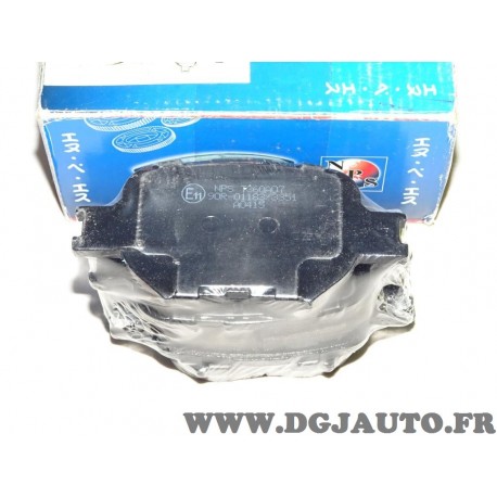 Jeux 4 plaquettes de frein avant montage akebono NPS T360A07 pour toyota celica T230 corolla E120 corolla verso E121 matrix E130