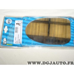 Vitre miroir glace retroviseur avant gauche MAD 2071 537435 pour renault twingo de 1993 à 1995