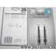 1 Blister 2 bougies de prechauffe N°36 Norauto 362034 pour opel astra F corsa B vectra A B 1.5 1.7 D TD diesel 