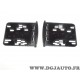 Paire platines adaptateur montage poste radio autoradio 2 DIN Phonocar 03605 pour ford focus partir de 2005 mondeo partir de 200