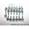 Boite 20 boulons de roue conique M12X1.25 SW19 fixation jante Norauto 320377 801116811Z