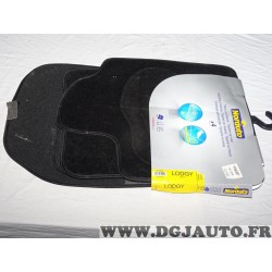 Ensemble 4 tapis de sol avant + arriere Norauto 761299 pour dacia lodgy partir de 2012