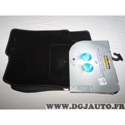 Ensemble 4 tapis de sol avant + arriere Norauto 761376 pour hyundai i30 de 2007 à 2012