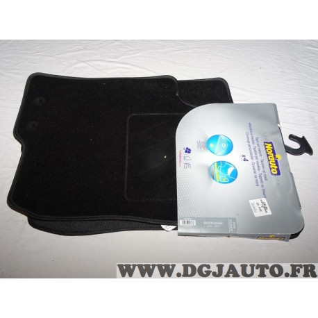 Ensemble 4 tapis de sol avant + arriere Norauto 761376 pour hyundai i30 de 2007 à 2012 