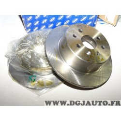 Paire disques de frein arriere plein 270mm diametre Sasic 9004870J pour opel vectra B dont break