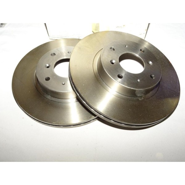 Paire disques de frein avant ventilé 285mm diametre Sasic 9004526J pour honda legend HS KA rover 820 825 827 serie 800 