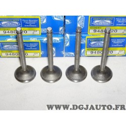 Lot 4 soupapes admission Sasic 9480520 pour peugeot 205 309 1.3 essence 62CV 64CV 