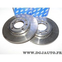 Paire disques de frein avant ventilé 239mm diametre 9004901J pour audi A2 et volkswagen lupo