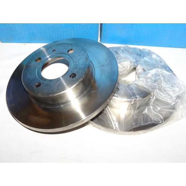 Paire disques de frein avant plein 239mm diametre Sasic 9004313J pour alfa romeo 33 arna alfasud nissan cherry type N12 