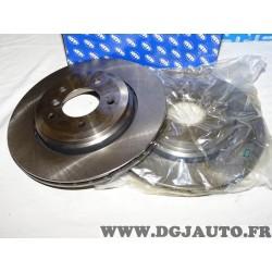 Paire disques de frein arriere ventilé 320mm diametre Sasic 9004805J pour BMW serie 3 E46 325 330 