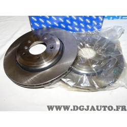 Paire disques de frein arriere ventilé 320mm diametre Sasic 9004805J pour BMW serie 3 E46 325 330