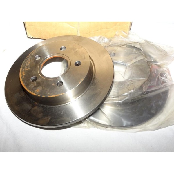 Paire disques de frein arriere plein 265mm diametre Motrio 8671018132 pour ford focus 2 II C-max cmax 