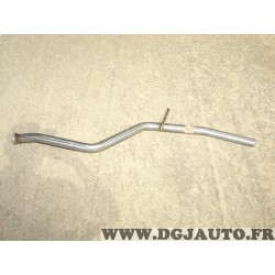 Tube tuyau echappement central intermediaire reparation catalyseur Bosal 889189 pour peugeot 206 1.1 1.4 essence