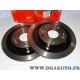 Paire disques de frein arriere plein diametre 276mm TRW DF6526 pour honda civic 8 9 VIII IX FD FA FK 