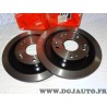 Paire disques de frein arriere plein diametre 276mm TRW DF6526 pour honda civic 8 9 VIII IX FD FA FK
