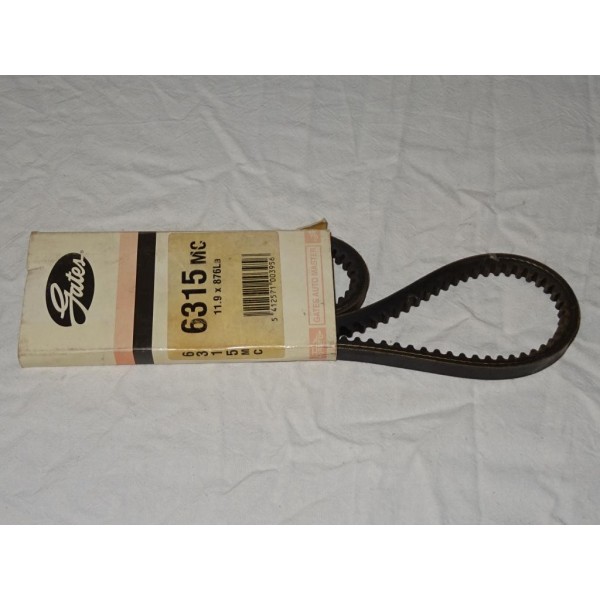 Courroie alternateur 11.9x876 Gates 6315MC pour ford sierra 1.3 1.6 1.8 2.0 essence 