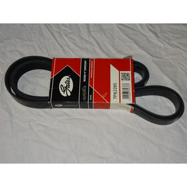 Courroie accessoire Gates 7PK2285 pour hyundai H1 H100 jeep grand cherokee kia sorento mercedes classe S W220 toyota hiace land 