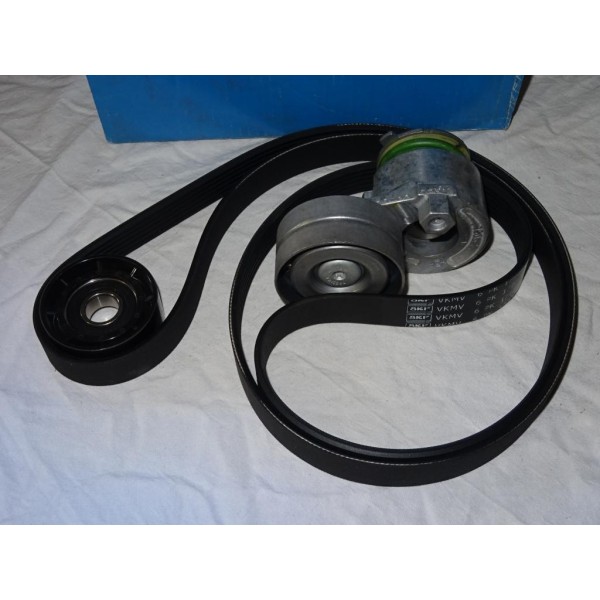 Kit courroie accessoire galet tendeur + enrouleur + courroie 6PK1792 SKF VKMA36033 pour renault laguna 1 2 I II master 2 II traf