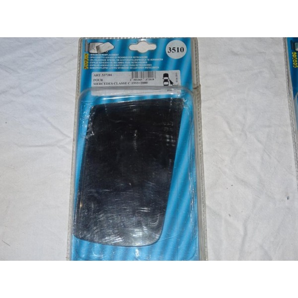 Vitre miroir glace retroviseur avant droite MAD 3510 537201 pour mercedes classe C de 1993 à 2000 