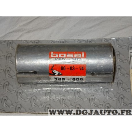 Manchon raccord tuyau tube silencieux echappement Bosal 265909 pour BMW serie 3 5 E30 E34 316 318 325 525 
