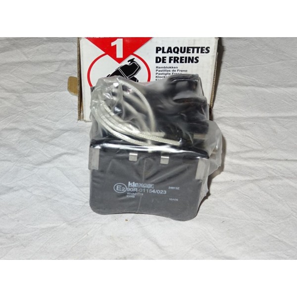 Jeux 4 plaquettes de frein avant montage lucas Klaxcar 24813Z pour citroen AX 