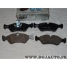 Jeux 4 plaquettes de frein avant montage teves Norauto NFP1067 pour opel astra F vectra A B