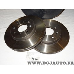 Paire disques de frein avant ventilé 262mm diametre Norauto NDF0830 pour rover 214 216 218 220 414 416 418 420 dont GTI 