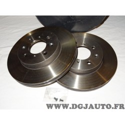 Paire disques de frein avant ventilé 262mm diametre Norauto NDF0830 pour rover 214 216 218 220 414 416 418 420 dont GTI